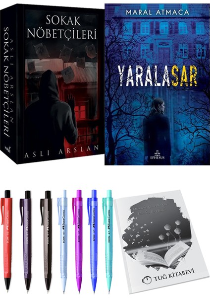 Sokak Nöbetçileri 1 - Yaralasar 1 + Kalem + Not Defteri