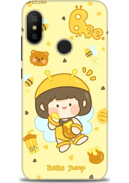 Xiaomi Mi A2 Lite Uyumlu Kılıf Hd Baskılı Silikon Kılıf - 517