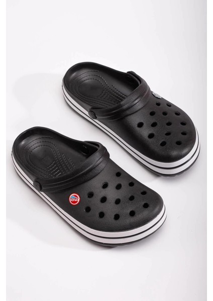 Siyah Islak Kuru Zemine Uygun Comfort Spor Terlik