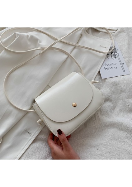 Omuz Çantası Ins Net Kırmızı Popüler Eyer Askılı Çanta Trendi (Yurt Dışından)