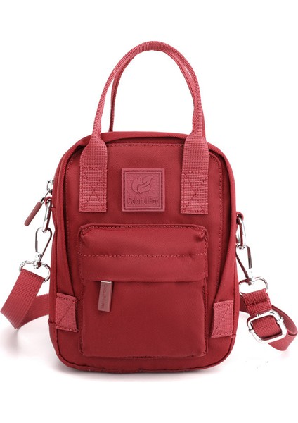 Messenger Çanta Kişilik Basit Cep Telefonu Çantası Suya Dayanıklı Naylon Messenger Çanta (Yurt Dışından)