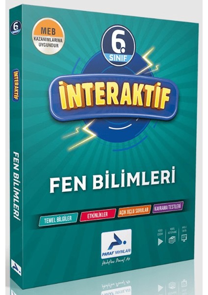 6. Sınıf İnteraktif Fen Bilimleri Soru Kütüphanesi