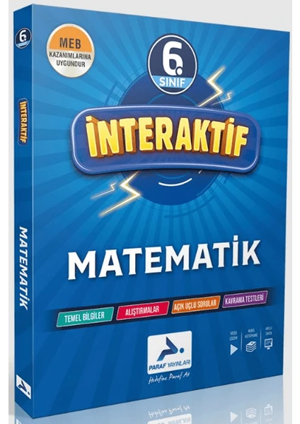 Paraf Yayınları 6. Sınıf İnteraktif Matematik Soru Kütüphanesi