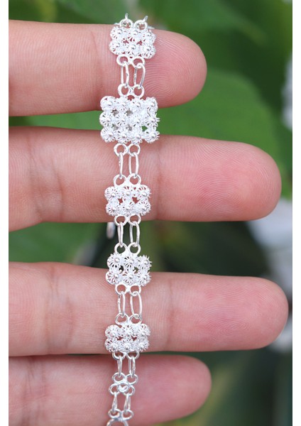 Bereket Model Telkari 925 Ayar Gümüş Bileklik 201023059 modelleri