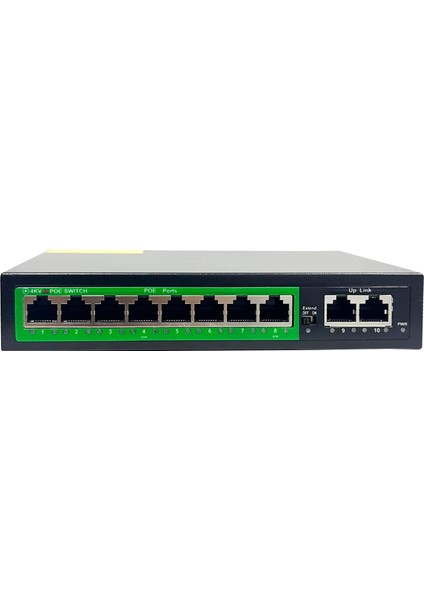 PR-820 8+2 Port 10/100 Poe Switch