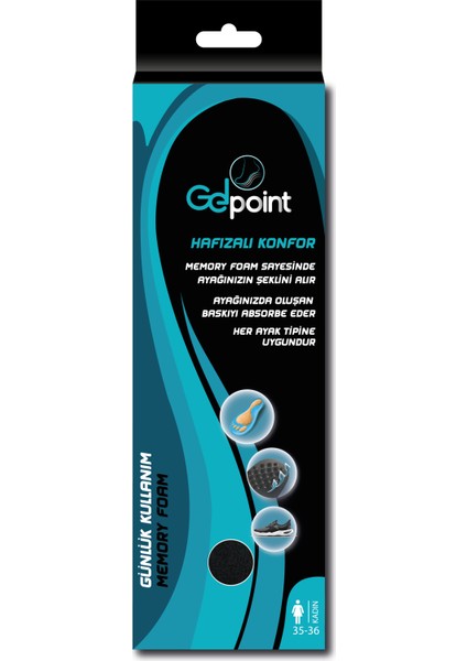 Gel Point Hafızalı Konfor- Erkek (43-44)