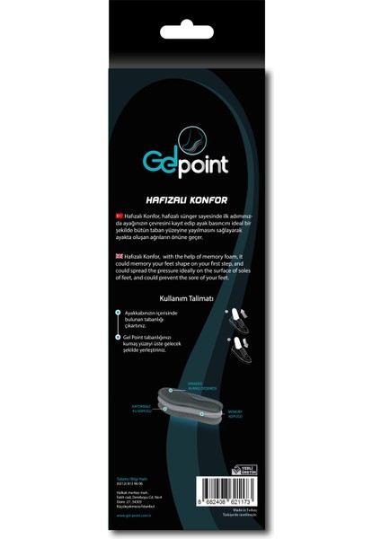 Gel Point Hafızalı Konfor- Erkek (43-44) fiyatları