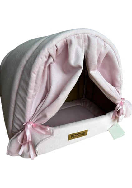 Petstar Perdeli Kedi & Köpek Yuvası 42 x 30 x 36 cm