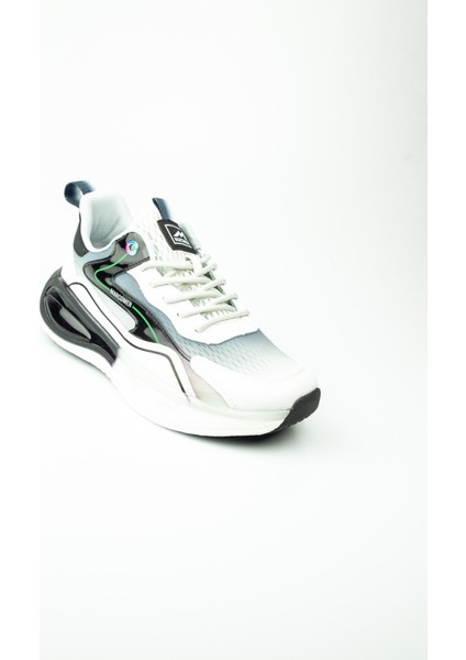 19320 Beyaz Deri Erkek Sneaker