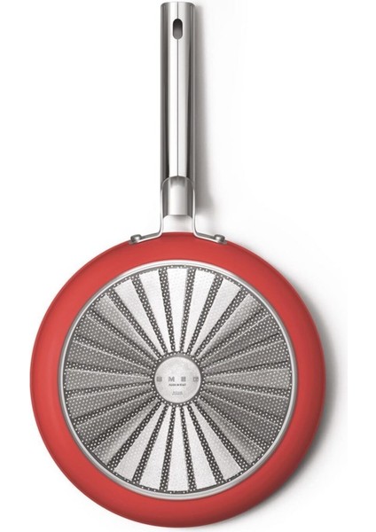 SMEG Cookware 50'S Style Kırmızı Tava 28 cm