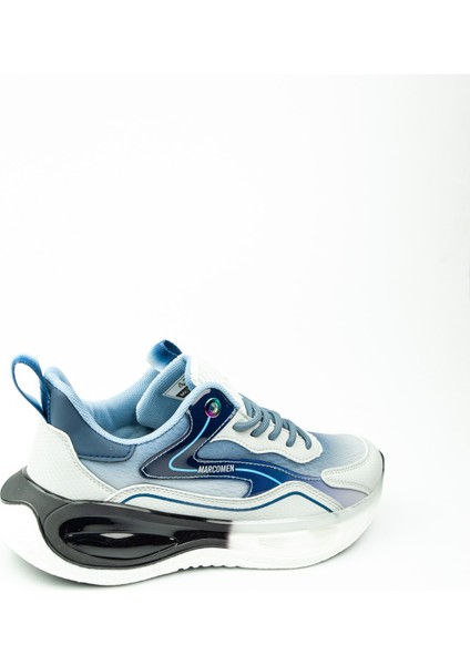 19320 Gri Deri Erkek Sneaker fırsatları