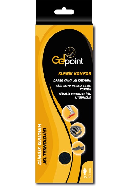 Gel Point Hafızalı Konfor- Erkek (45-46)