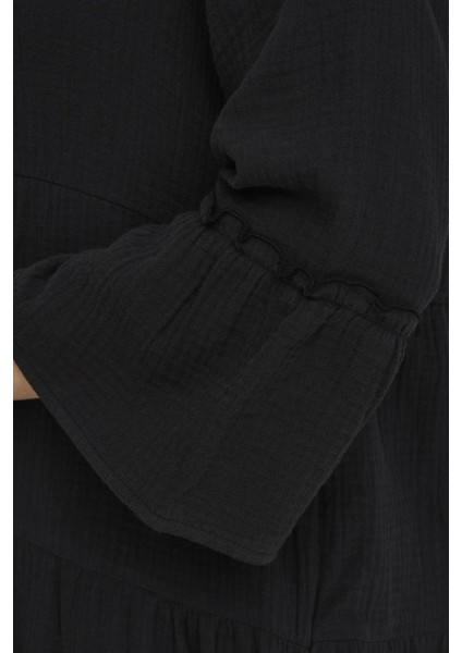 Onlthyra Organik Pamuklu Regular Fit V Yaka Mini Elbise Bayan Elbise 15267999 indirimleri