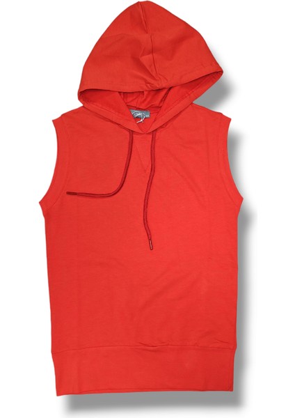Marions Kapşonlu Kolsuz Oversize Tişört 7/16 modelleri
