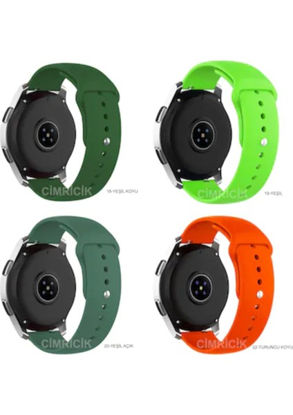 Huawei Watch Gt4 46MM Gt3 Elite Gt Runner Uyumlu 22MM Yumuşak Silikon Jel Kordon fiyatları