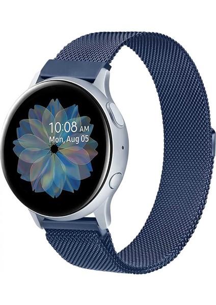 Honor Watch Gs Pro Uyumlu Mıknatıslı Örgü Metal Hasır Kordon 22MM