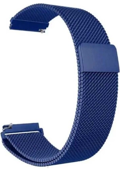 Honor Watch Gs Pro Uyumlu Mıknatıslı Örgü Metal Hasır Kordon 22MM
