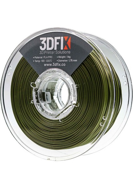 Filament PLA PRO Haki Yeşil 1KG 1,75mm