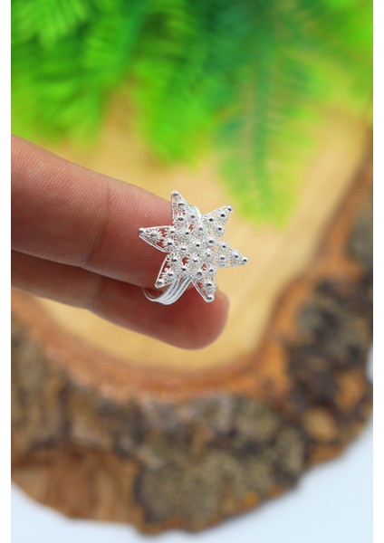 Yıldız Model El Işçiliği 925 Ayar Gümüş Telkari Yüzük 201023008 fiyatları