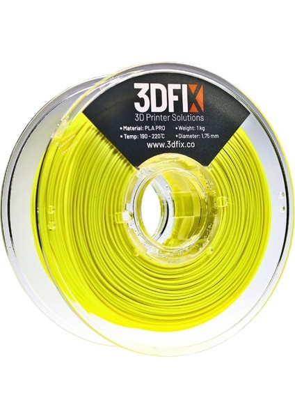 Filament PLA PRO Neon Sarı 1KG 1,75mm