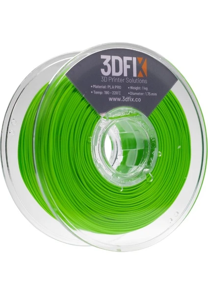 Filament PLA PRO Neon Yeşil 1KG 1,75mm