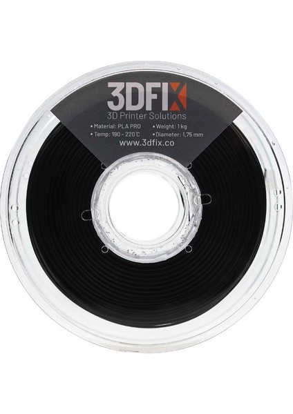 Filament PLA PRO Siyah 1KG 1,75mm