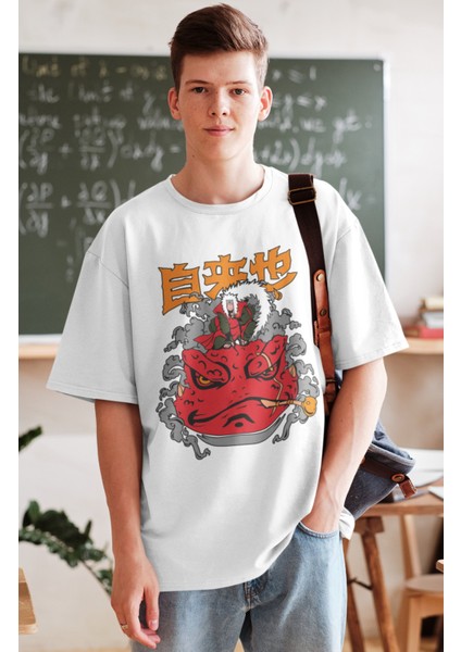 Oversize Naruto Jiraiya Version 5 Tişört, Unisex Anime Baskılı T-Shirt fiyatları