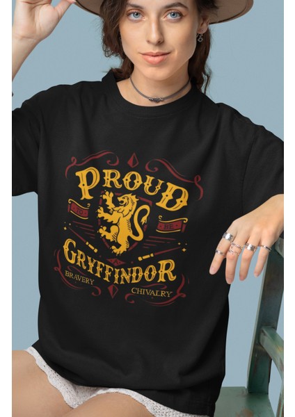 Gryf Potter Baskılı T-Shirt, Unisex Hp Baskılı Tişört fiyatları