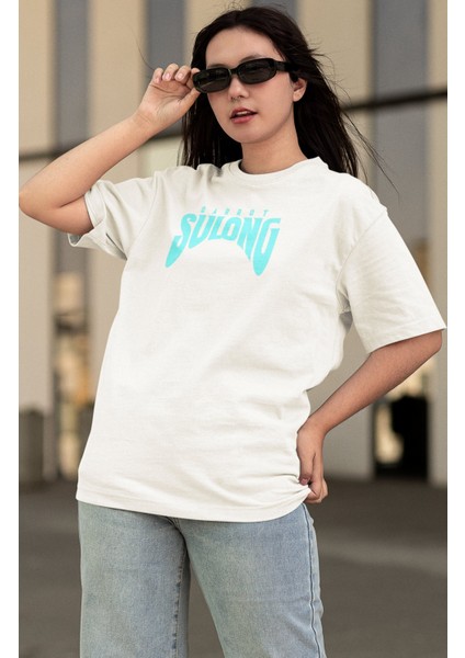 Oversize One Piece Carrot Sırt Baskılı T-Shirt, Unisex Anime Baskılı Tişört