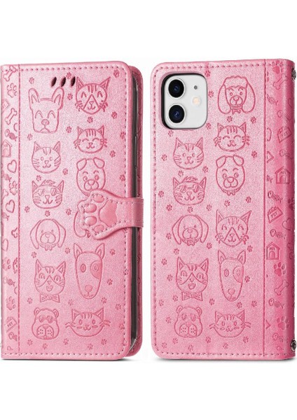 Iphone 11 Için Kılıf Kısa Kayış Deri Kılıf Kapak Çevirin Darbeye Karikatür (Yurt Dışından) fiyatları