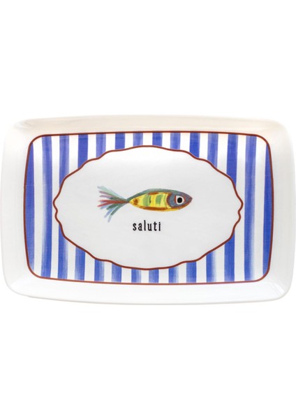 Fish Dikdörtgen Servis 34X25 cm fiyatları