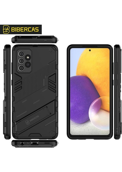 Samsung Galaxy A72 5g Sağlam Askeri Koruyucu Kapak Kickstand (Yurt Dışından) fiyatları