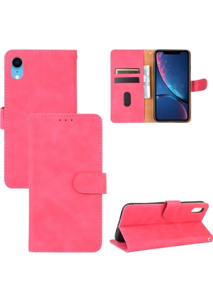 Iphone Xr Kart Ekleme Deri Folio Flip Case Tam Kapak (Yurt Dışından)