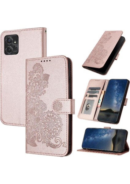 Motorola Moto G Güç 2023 Flip Folio Kitap Kickstand Koruyucu Kılıf (Yurt Dışından)