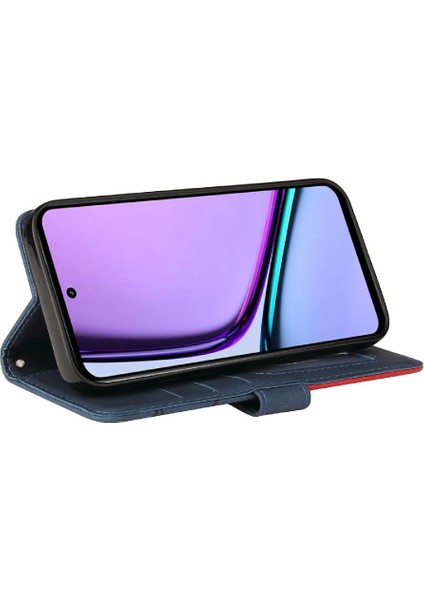Realme C67 4g Kickstand Koruyucu Pu Deri Flip Folio Için Flip Case (Yurt Dışından) modelleri
