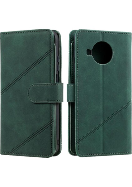 Xiaomi 10T Lite Için Kılıf Bileklik Kart Tutucu Kickstand Manyetik Cüzdan (Yurt Dışından)