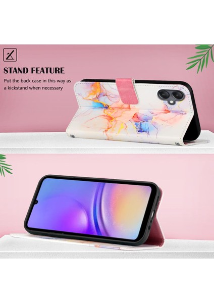 Samsung Galaxy A05 Pu Deri Cüzdan Mermer Desen Kickstand Için Kılıf (Yurt Dışından) indirimleri