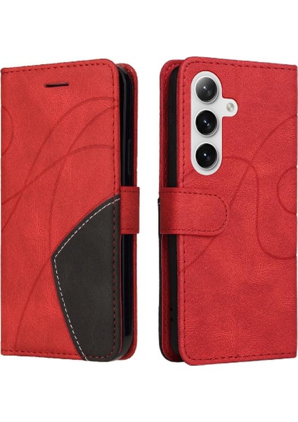 Samsung Galaxy S24 Artı Pu Deri Flip Folio Kılıf Kart Yuvası ile (Yurt Dışından) indirimleri