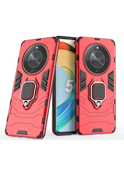 Onur Için Kılıf Sihirli 6 Lite Kickstand 360 &deg; Dönen Halka Darbeye Kapak (Yurt Dışından)