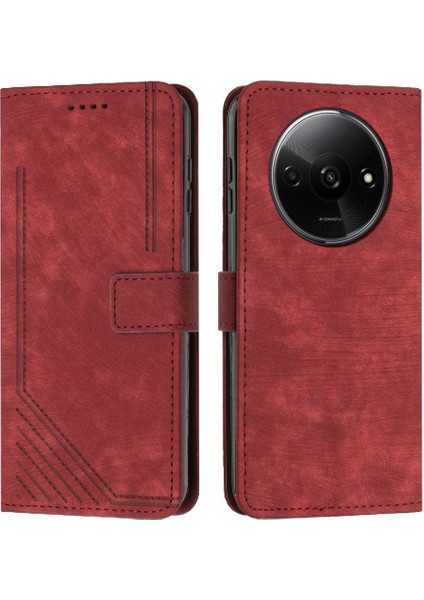 Xiaomi Redmi A3 Için Kılıf Tam Koruma Darbeye Kapak Kapak Yan Kart (Yurt Dışından)