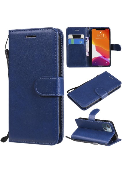 Kart Yuvası ile iphone 13 Mini Için Flip Case Iş Cüzdan Telefon Kılıfı (Yurt Dışından)