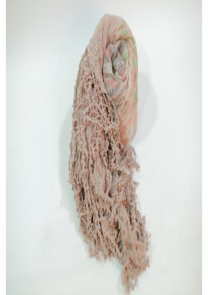 Bej Multi Renk Pamuk - Ipek Şal fiyatları