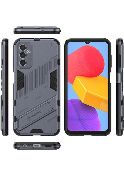 Samsung Galaxy M13 5g Kickstand Sağlam Askeri Koruyucu Kapak (Yurt Dışından)