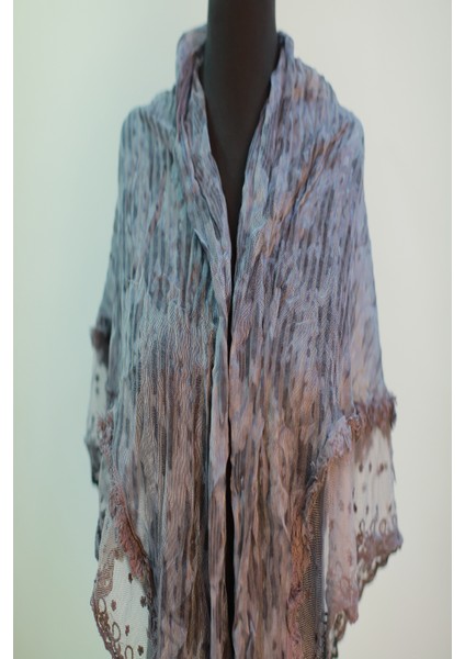 Gri Renk Pamuk - Ipek Şal fiyatları