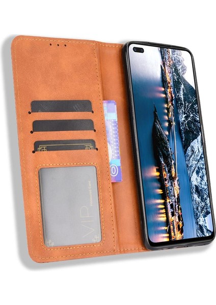 Infinix Not 8 Cüzdan Pu Deri Manyetik Kapatma Için Kılıf (Yurt Dışından)