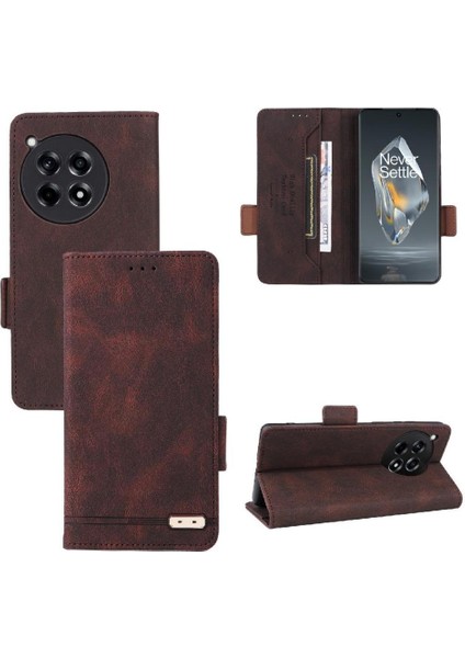 Oneplus Ace 3 5g Için Kılıf Deri Kart Sahibinin Tam ile Folio Flip Case (Yurt Dışından)