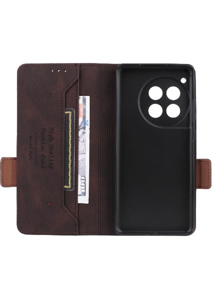 Oneplus Ace 3 5g Için Kılıf Deri Kart Sahibinin Tam ile Folio Flip Case (Yurt Dışından) modelleri