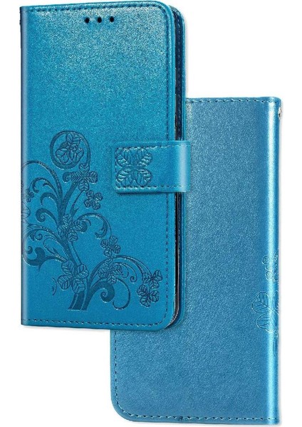 Samsung Galaxy A71 5g Zarif Iş Dört Yapraklı Yonca Flip Case (Yurt Dışından)