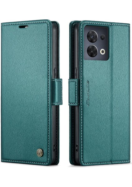 Oppo Caseme 8 5g Darbeye Dayanıklı Durumda Anti Dolandırıcılık Kickstand Kart (Yurt Dışından) modelleri