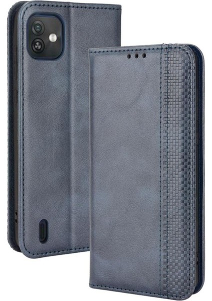 Wiko Y82 Pu Deri Cüzdan Manyetik Kapatma Için Kılıf (Yurt Dışından)
